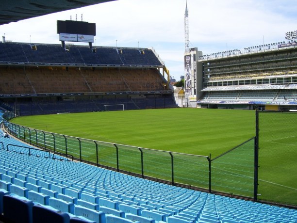 Kurzurlaub Provinz Buenos Aires, Argentinien, Das Bombonera, die Pralinenschachtel, ist das bedeutende Stadion der B
