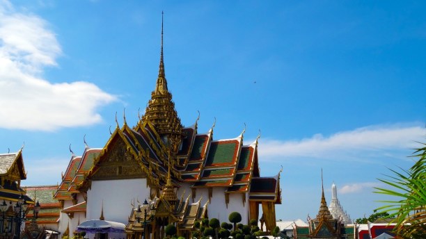 Kurztrip Bangkok (Stadt), Bangkok und Umgebung, Thailand, Der Große Palast war offiziell Residenz der Könige von Siam und Bamg