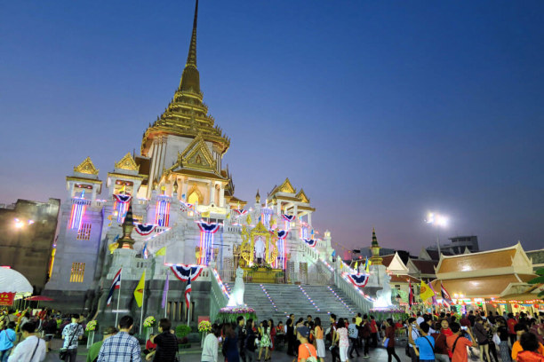 Langzeiturlaub Bangkok (Stadt), Bangkok und Umgebung, Thailand, Wat Traimit
