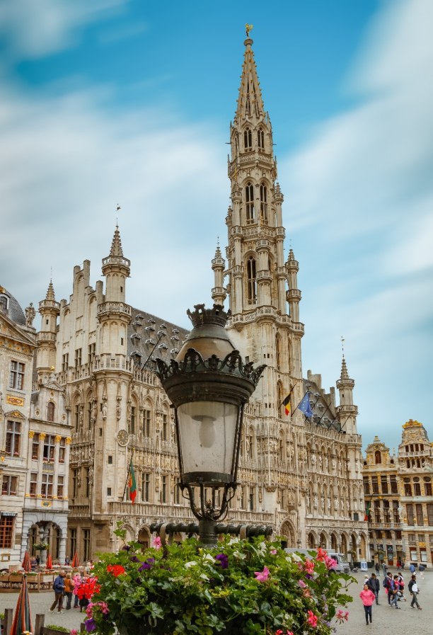 Kurztrip Brüssel & Umgebung, Belgien, Direkt am Großen Platz steht das Rathaus, welches man wegen seiner re