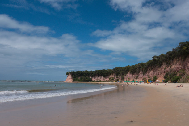 Drei Wochen Nordosten, Brasilien, Praia da Pipa wartet gleich mit mehreren fantastischen Stränden auf. 