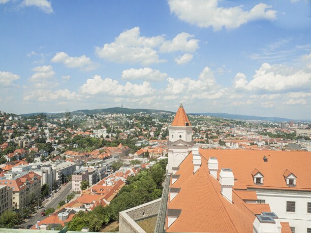 Kurztrip Bratislava (Stadt), Bratislava & Umgebung, Slowakei, Auch wenn die Ausstellungen der Burg Bratislava mich nicht überzeugt 