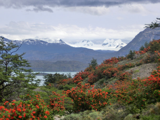 Kurztrip Patagonien, Chile, Während der Wanderung genießen wir diesen Anblick. Genial, oder? Ach