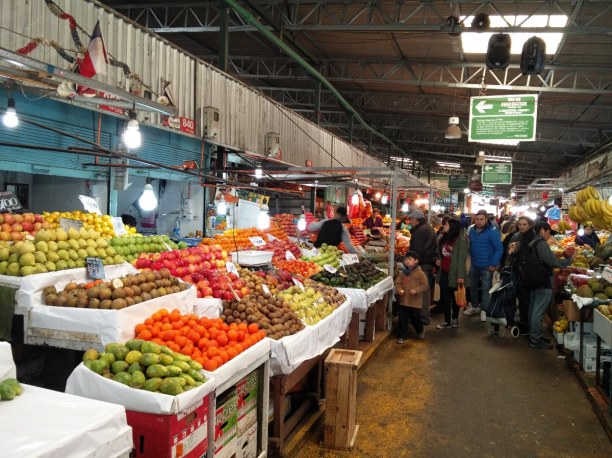 Langzeiturlaub Santiago de Chile & Umgebung, Chile, Der Markt La Vega Central ist ein MUSS, wenn du in Santiago de Chile b
