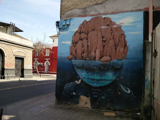 Langzeiturlaub Santiago de Chile & Umgebung, Chile, Auch in Santiago gibt es jede Menge an tollen Street Art Kunstwerken z