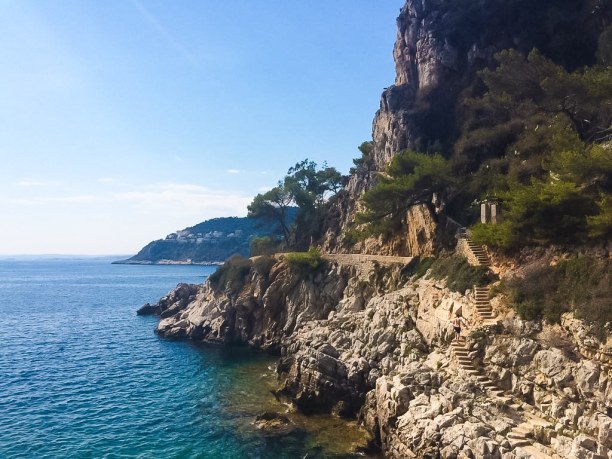 Langzeiturlaub Nizza (Stadt), Côte d'Azur, Frankreich, Der Wanderweg vom Cap Ferrat - festes Schuhwerk ist zu empfehlen!