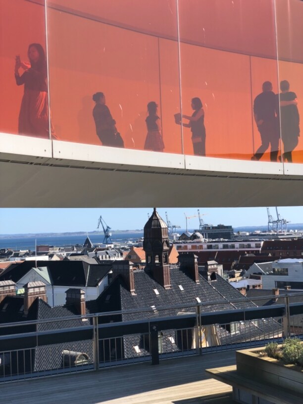 Kurztrip Aarhus, Dänemark, Rainbow von dem bekannten dänisch-isländischen Künstler Olafur Elia