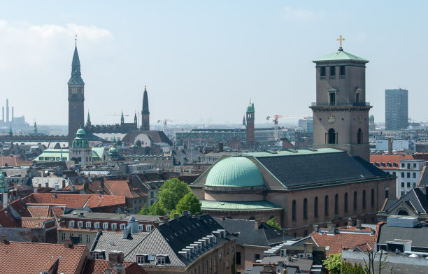 Kurzurlaub Kopenhagen, Dänemark, Ein toller Blick belohnt für den Aufstieg auf den 35 Meter hohen Turm