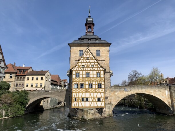 Langzeiturlaub Bayern, Deutschland, Die süße Kleinstadt Bamberg lässt das Herz aller Architektur Fans h