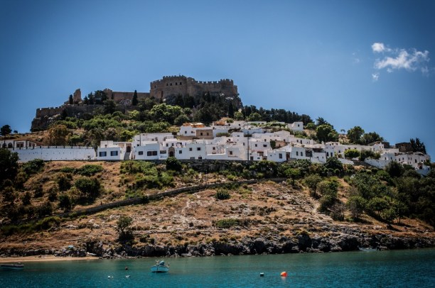 Kurztrip Rhodos, Griechenland, Der gesamte Ort Lindos steht unter Denkmalschutz.