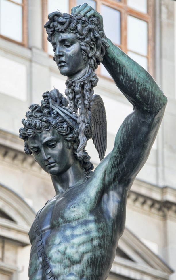 1 Woche Toskana, Italien, Hier siehst du die Statue des Perseus, der Medusa den Kopf abgeschnitt
