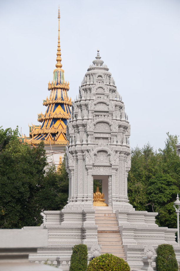 Kurzurlaub Kambodscha, Kambodscha, In der Stupa Kantha Bopha befindet sich die Asche des 2012 verstorbene