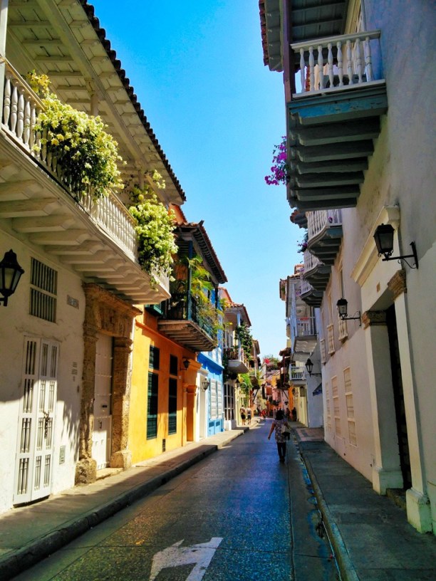 Langzeiturlaub Cartagena (Stadt), Kolumbien, Kolumbien, Die Innenstadt von Cartagena erkundest du am besten früh am morgen