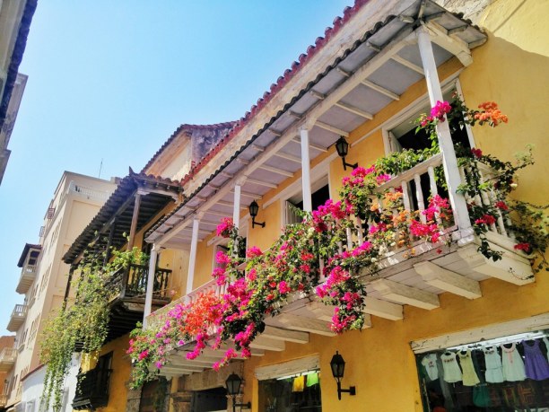 Langzeiturlaub Cartagena (Stadt), Kolumbien, Kolumbien, Auch immer einen Blick nach oben werfen lohnt sich