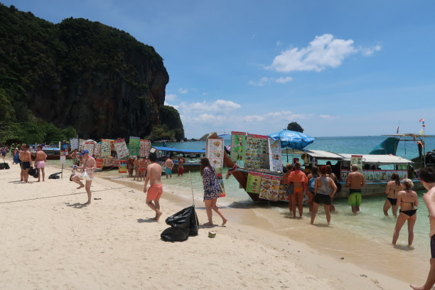Kurztrip Ao Nang Beach (Stadt), Krabi, Thailand, Phra Nang Beach
