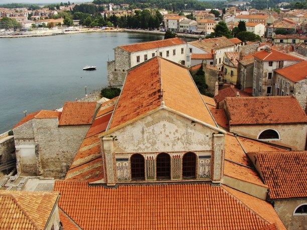 10 Tage Istrien, Kroatien, Die Altstadt von Porec stammt größtenteils noch aus der Zeit der Rö