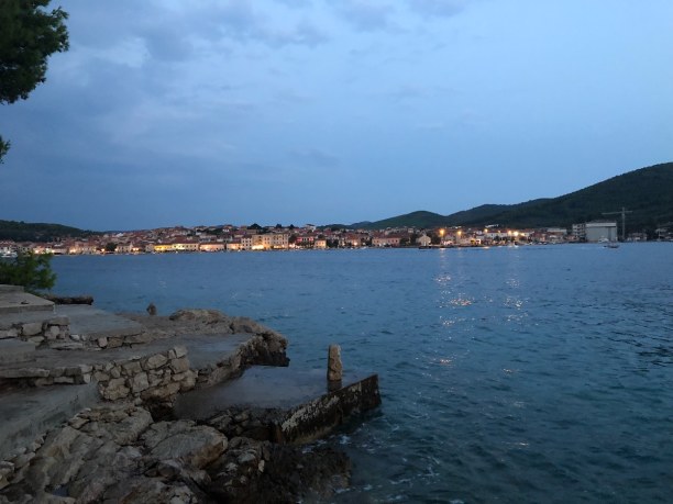 Kurztrip Südadriatische Inseln, Kroatien, Vela Luka by night 