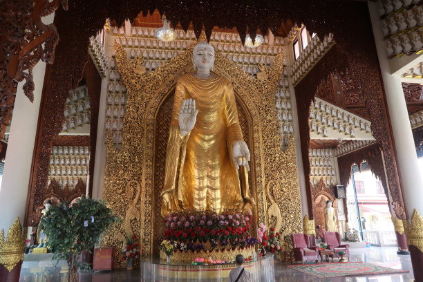 Eine Woche Penang, Malaysia, Dharmikarama Burmese Temple