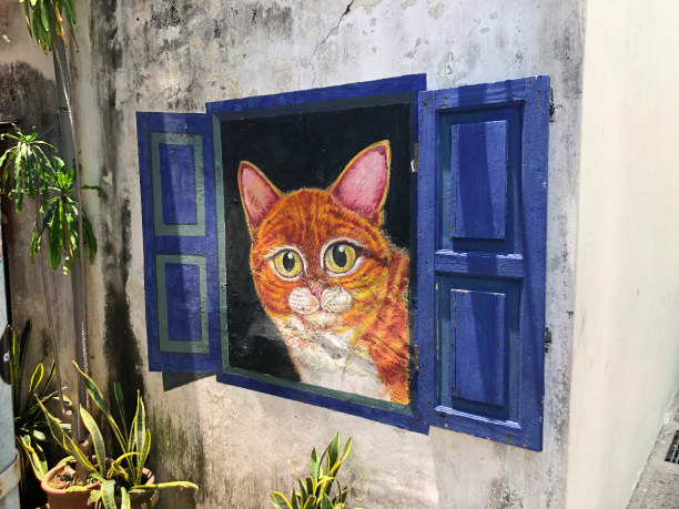 Eine Woche Penang, Malaysia, Streetart