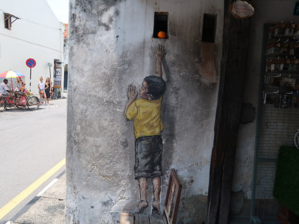 Eine Woche Penang, Malaysia, Streetart