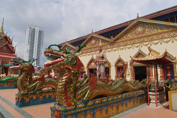 1 Woche Penang, Malaysia, Wat Chaiyamangalaran