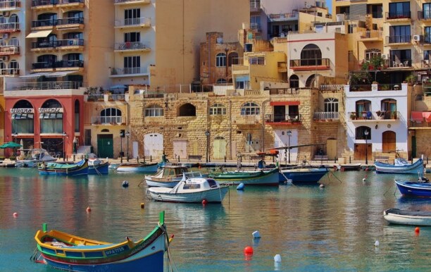 Kurzurlaub Malta, Malta, Der Naturhafen Vallettas ist einer der schönsten im Mittelmeerraum.  