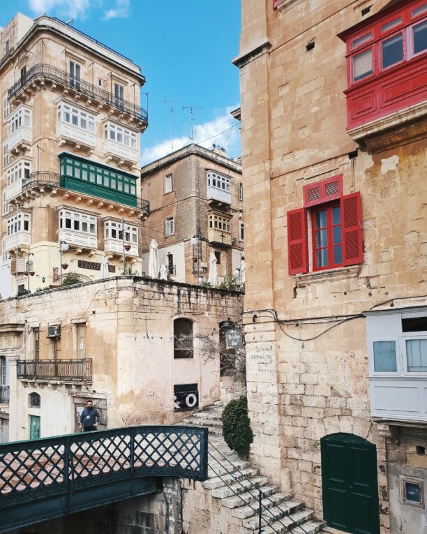 Kurzurlaub Malta, Malta, Die Altstadt hat viele verwinkelte Gassen, Tempel und Paläste.