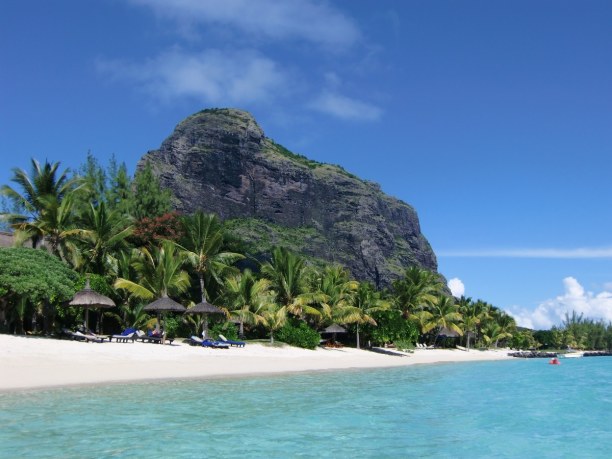Eine Woche Nordküste, Mauritius, Le Morne liegt auf einer kleinen Halbinsel und ist wunderschön. Hier 
