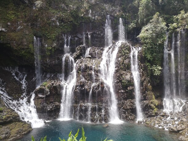 2 Wochen Westküste, Mauritius, Ich habe schon hunderte von Wasserfällen gesehen, aber die Cascade Gr