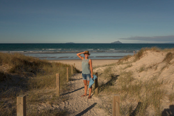 1 Woche Nordinsel, Neuseeland, Von Auckland geht es mit dem Camper an die Bream Bay. Strand-Feeling v