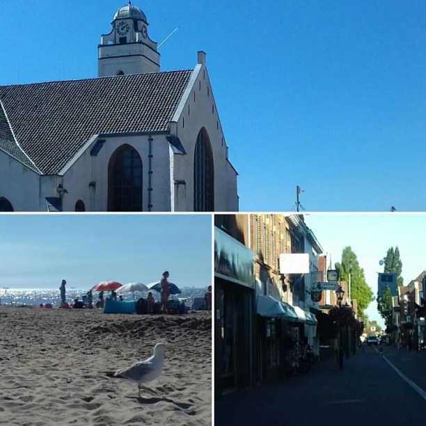 Kurztrip Südholland, Niederlande, Gechilled am Strand von Katwijk. 