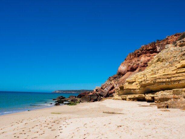 10 Tage Algarve, Portugal, Entlang der Küste der Algarve, finden sich immer wieder ruhige Strand