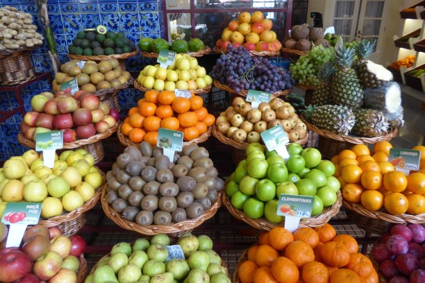 Eine Woche Madeira, Portugal, In der Markthalle Mercados dos Lavradores
