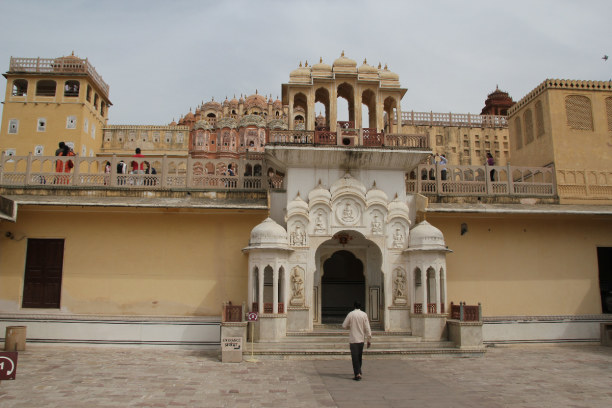 Kurztrip Jaipur (Stadt), Rajasthan, Indien, Palast der Winde