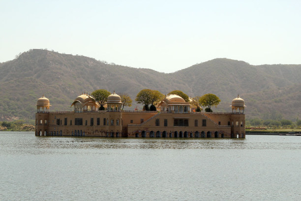 Kurzurlaub Jaipur (Stadt), Rajasthan, Indien, Jal Mahal (Wasserpalast)