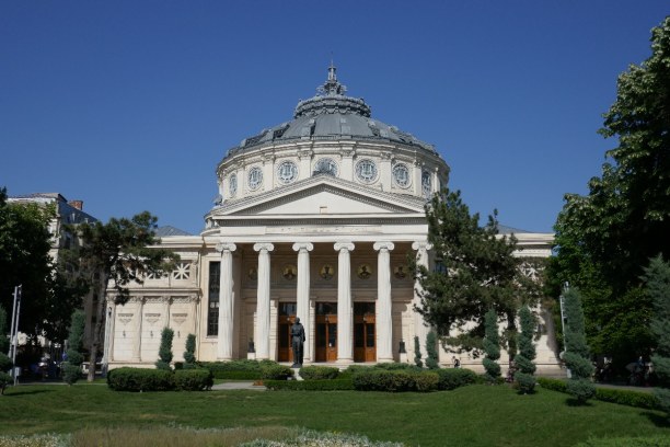 Kurzurlaub Bukarest & Umgebung, Rumänien, das Ateneul - das Konzerthaus in Bukarest