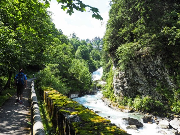 Kurzurlaub Bad Gastein (Stadt), Salzburger Land, Österreich, Der Wasserfallweg ist eine wunderschöne, einfache Wanderung durch Bad