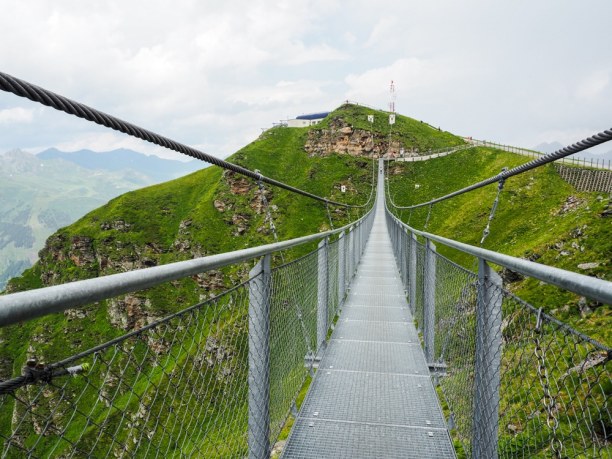 Kurzurlaub Bad Gastein (Stadt), Salzburger Land, Österreich, Die höchstgelegene Hängebrücke der Welt