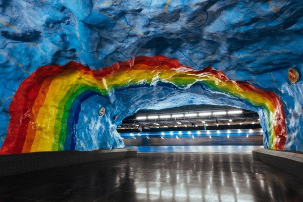 Kurztrip Stockholm & Umgebung, Schweden, Die Tunnelbana im Untergrund solltest du dir nicht entgehen lassen, de