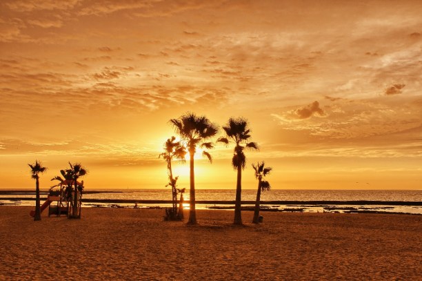 Zwei Wochen Andalusien, Spanien, Ein weiterer schöner Familienstrand ist der Playa la Regla, welcher r