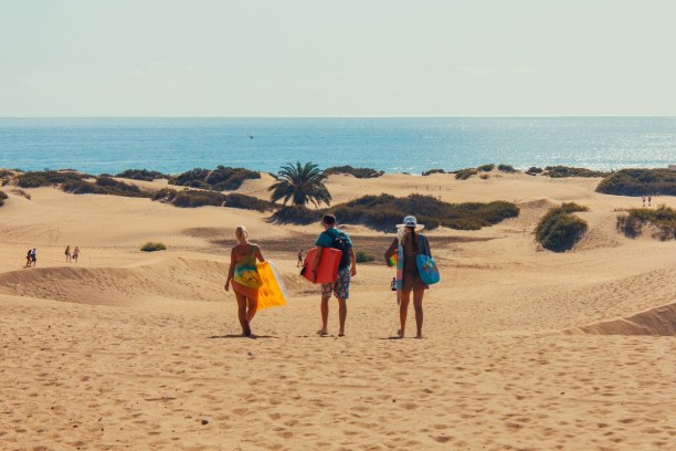 Eine Woche Gran Canaria, Spanien, Maspolamas ist ein beliebter Ferienort auf Gran Canaria.
Hier kannst d