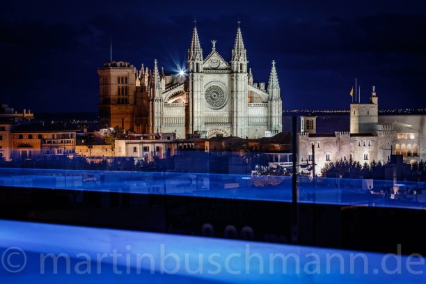1 Woche Mallorca, Spanien, Karthedral at Palma... View from a private rooftop 