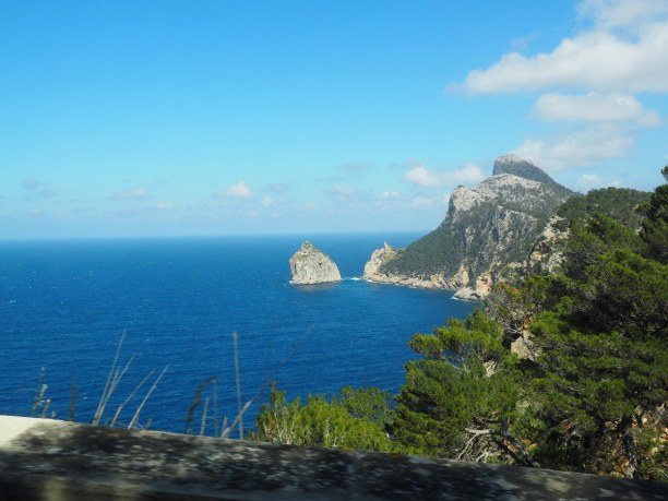 Eine Woche Mallorca, Spanien, Das Cap de Formentor ist eine felsige Landzunge und der nördlichste P