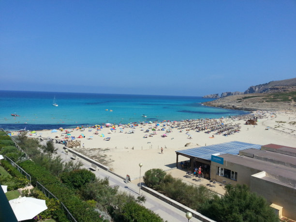 3 Wochen Mallorca, Spanien, Blick von unserem Balkon