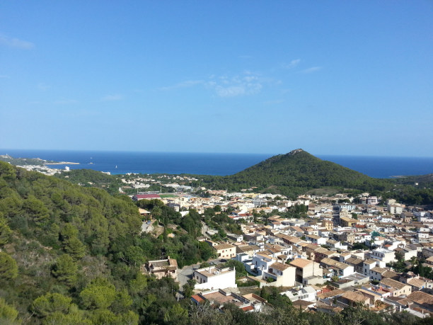 3 Wochen Mallorca, Spanien, Blick von der Burg Castell de Capdepera