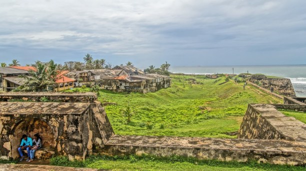 Zwei Wochen Sri Lanka, Sri Lanka, Hier siehst du die Überreste der Felsenfestung. Früher stand hier ei