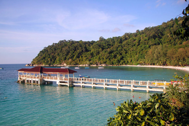 Eine Woche Insel Perhentian Besar (Stadt), Terengganu, Malaysia, Pulau Perhentian Besar:
