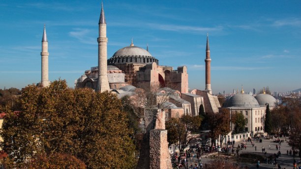 Kurztrip Istanbul (Provinz), Türkei, Die Hagia-Sophia war früher eine christliche Kirche, dann eine Mosche