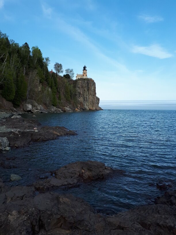Zwei Wochen Minnesota, USA, Das Split Rock Lighthouse ist eines der beliebtesten Fotomotive an den